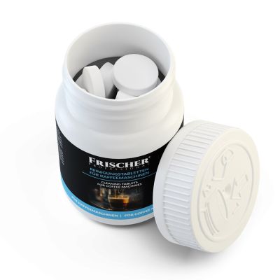 3. Frischer Cleaning Tablets for Coffee Machines, 30 pcs, Ø16 mm