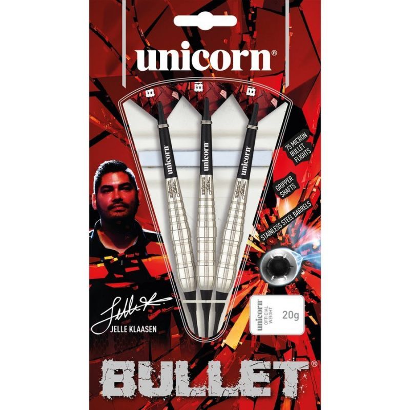 5. Soft tip darts Unicorn Bullet Stainless Steel - Jelle Klaasen 20g:23531