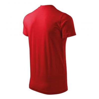 3. Malfini Heavy V-neck T-shirt M MLI-11107 red