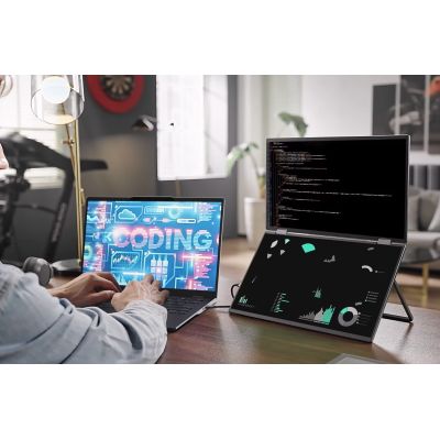 14. Acer PD193QEbmiuux computer monitor 47 cm (18.5") 1920 x 1080 px Double Full HD LED Gray