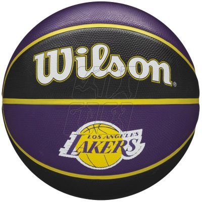 3. Ball Wilson NBA Team Los Angeles Lakers Ball WTB1300XBLAL