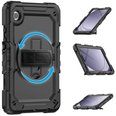 2. Tech-Protect Solid360 Case for Samsung Galaxy Tab A9 8.7 X110 / X115 - Black