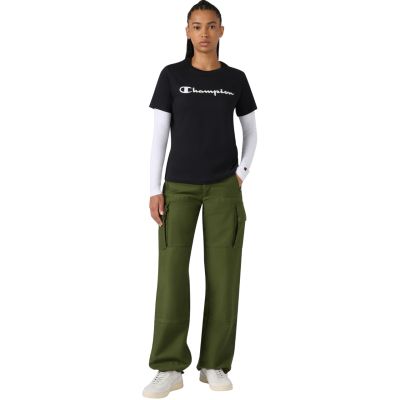 5. Champion Women's Short Sleeve T-shirt Black 118428 KK001