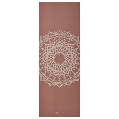 7. Gaiam Marrakesh yoga mat 5MM 65370