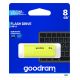 5. GoodRam UME2 UME2-0080Y0R11 pendrive (8GB; USB 2.0; yellow)