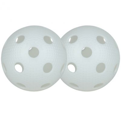 Stiga floorball balls white 2 pieces 79-2170-02