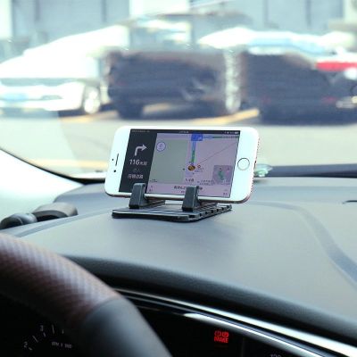 9. Universal car holder silicone phone stand nano pad black