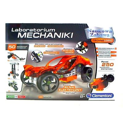 6. CLEMENTONI SCIENCE FUN 60595 MECHANICS CAR AND MECHANICAL STRUCTURES