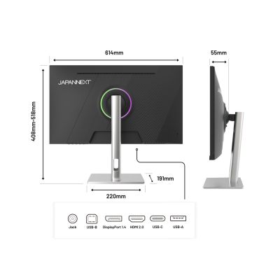 25. JAPANNEXT 68.5 cm JN-IPS275K-HSPC9 monitor 16:9 HDMI/DP 5K