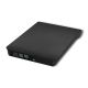 QOLTEC EXTERNAL DVD-RW RECORDER | USB 3.0 | BLACK