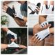 6. Rockbros TLS004 ROAD TO SKY Short Shock Absorbing Cycling Gloves L - White