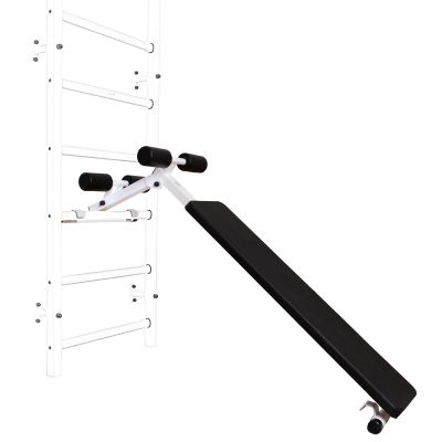 ROTATING EXERCISE BENCH WITH KNEE ROLLERS AND SEAT BENCHK B1W