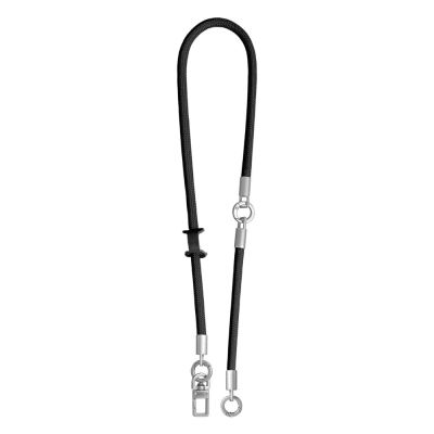 17. Tech-Protect C10S Rope Phone Lanyard - Black and Titanium
