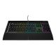 16. Corsair | Rubber Dome | K55 RGB PRO | Gaming Keyboard | Gaming Keyboard | RGB LED Light | United States | Wired | Black