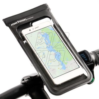 13. Waterproof bicycle case for the Meteor Crib 23795 phone