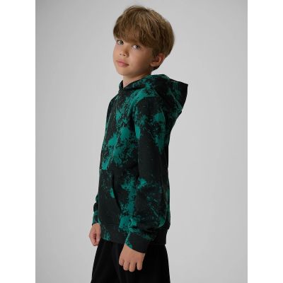 4. Boy's regular hooded sweatshirt 4F 4FJKAW26TSWSM3154-90A