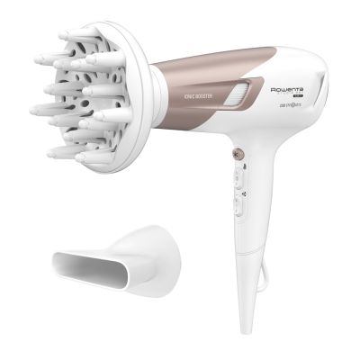 Rowenta Studio Dry CV5830 Hair Dryer 2300W Beige, White