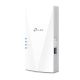 4. TP-Link AX3000 Wi-Fi 6 signal extender, speed 574 Mbps in the 2.4 GHz band + 2402 Mbps in the 5 GHz band, spec: 2 internal antennas, 1 gigabit port, Qualcomm dual-core 1.0 GHz processor, 1024 QAM, HE160 for 5 GHz, wall plugged, function: app