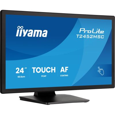 8. iiyama ProLite T2452MSC-B2 computer monitor 61 cm (24") 1920 x 1080 px Full HD Touchscreen Black