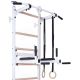 103. GYMNASTIC LADDER, HAND BAR, BENCH, CHILDREN'S ACCESSORIES, WHITE MAT BENCHK 414