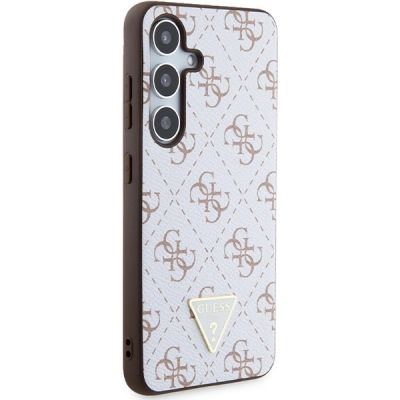 4. Guess 4G Triangle case for Samsung Galaxy S24 - white