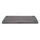 4. ZAGG Hardshell - Protective Case for MacBook Air 13" M2 (2022) / M3 (2024) / M4 (2025) (smoke)