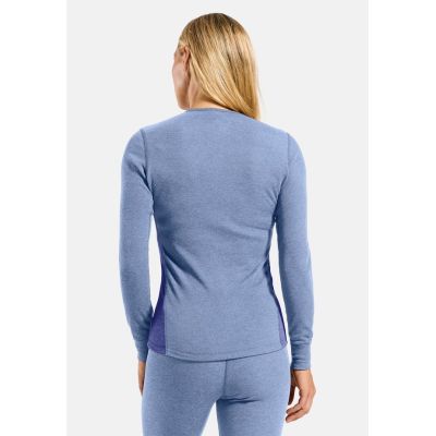 12. Thermal underwear - Odlo Set ACTIVE WARM Special Set size M Navy blue