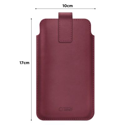 2. Tech-Protect SM65 case for 6.0-6.9" smartphones - burgundy