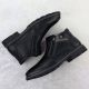 5. Men’s Black Warm-Lined Zip-Up Ankle Boots VanHorn AN71309