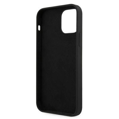7. Guess GUHCP12SLSVSBW iPhone 12 mini 5.4" black and white hardcase Silicone Vintage