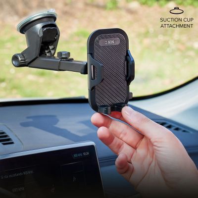 6. SBS TEHWSUPWIND smartphone holder telescopic with suction cup - black