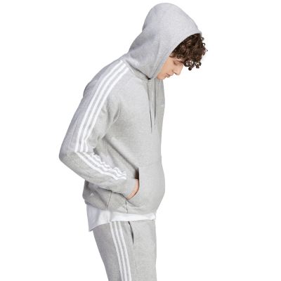 10. adidas Essentials Fleece 3-Stripes Hoodie M IJ6474