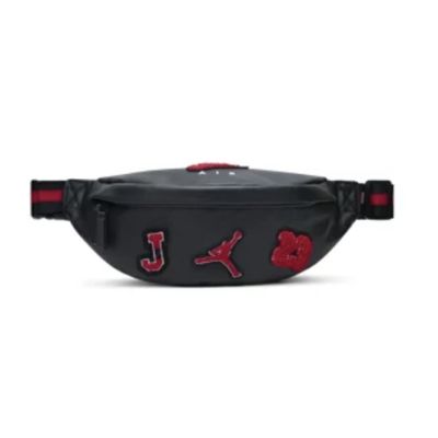 Air Jordan Jam Borough Varsity Crossbody Bag Black - MA9064-023