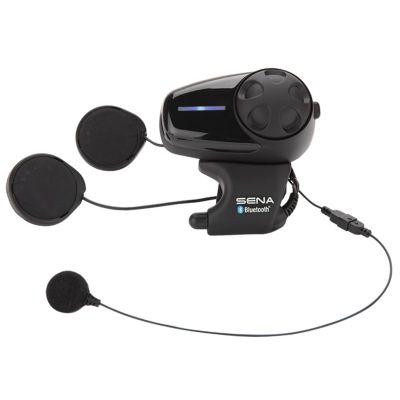 6. Sena SMH10-11 Bluetooth 3.0 900m Motorcycle Intercom with Headband Microphone for 1 Helmet