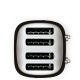 7. SMEG TSF03BLEU toaster black