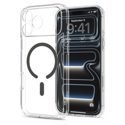 3. Spigen Ultra Hybrid MagSafe Case for iPhone 18 Pro Max / 17 Pro Max - Clear Graphite