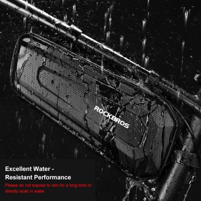 2. Rockbros frame bag 1.5l, black B66