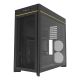 3. Montech HS01 PC Case, Midi-Tower, ATX, aRGB, Tempered Glass