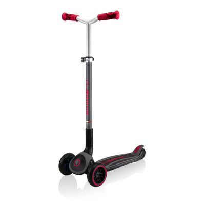 3. Globber Master Prime 3-Wheel Scooter / Black - New Red 664-102