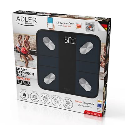 12. Smart bathroom scale ADLER AD 8186b