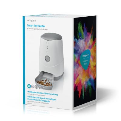 8. Nedis WIFIPET10CWT 3.7L Wi-Fi Pet Food Dispenser