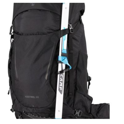 48. OSPREY Kestrel 48 trekking backpack, black, S/M