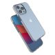 4. Spring Case for iPhone 14 Pro Max silicone cover with frame light blue