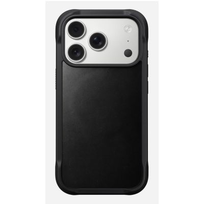 3. Nomad Rugged Leather Case for 16 cm (6.3") Mobile Phone Black
