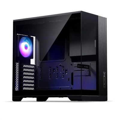 Phanteks XT V5 PC Gehäuse, Midi-Tower, ATX, Tempered Glass, RGB - black