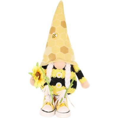 4. gnome bee 25cm in sneakers spring decoration