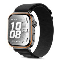 Tech-Protect Nylon Pro Strap for Huawei Watch Fit 3 / 4 / 4 Pro / 5 / 5 Pro - Black