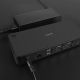 2. Universal hybrid USB Type-C and Type-A laptop docking station with 3x4K support (DP, HDMI)
