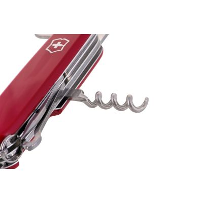 17. Victorinox Huntsman pocket knife, 15 f, 91mm, red