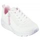 6. Skechers Uno Lite - Easy Zip Jr 310387L WHT shoes
